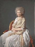 Jacques-Louis David Portrait of Anne Marie Louise Thelusson, oil painting